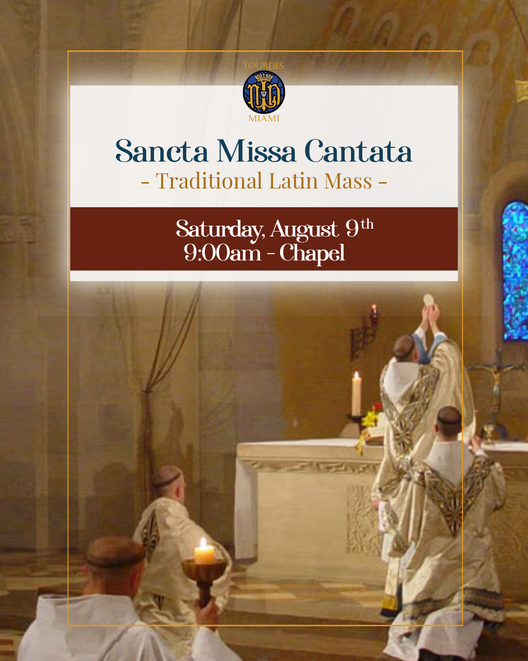 Sancta Missa Cantata - Traditional Latin Mass                                                                                                                                                                                                                                                               