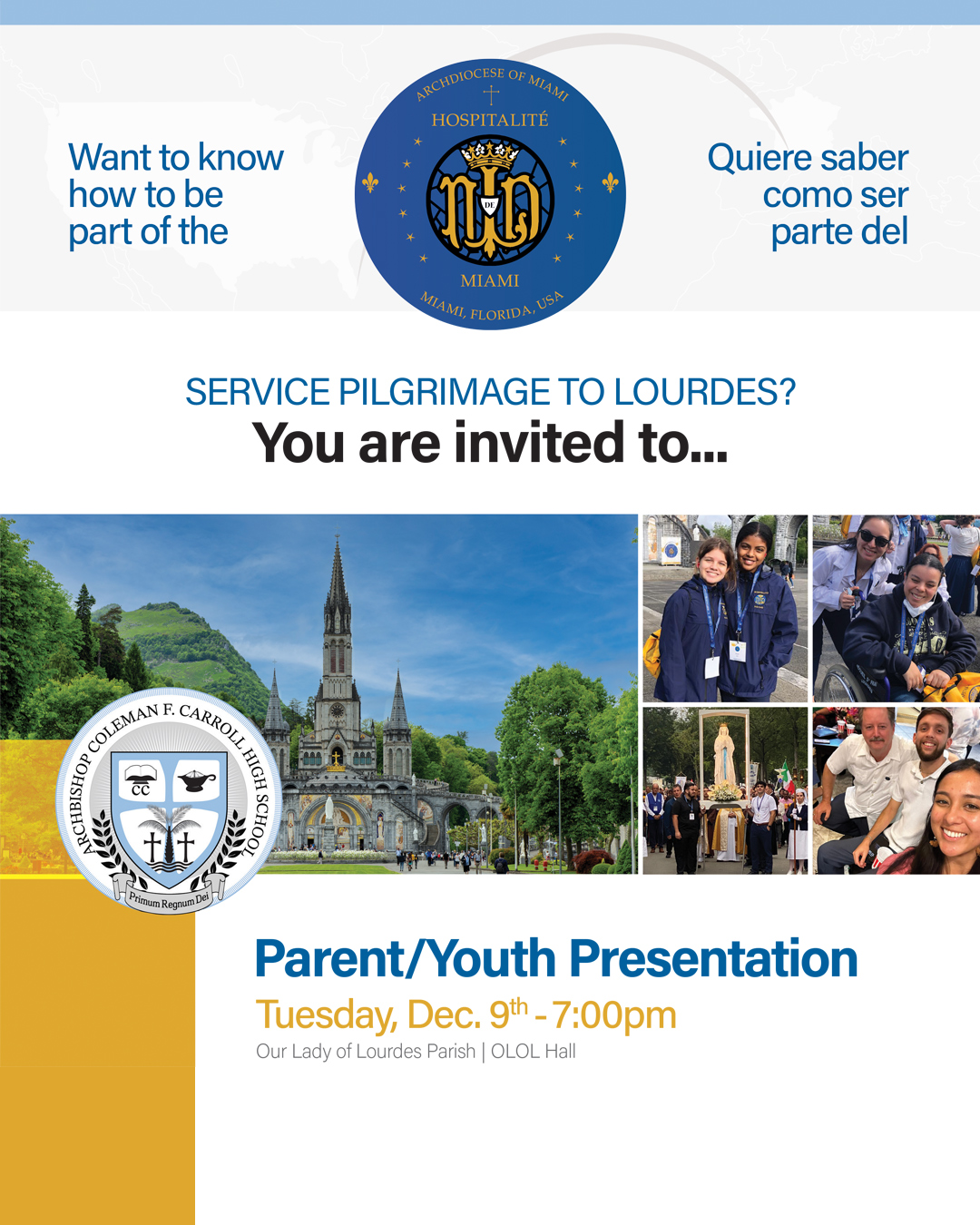 Service Pilgrimage to Lourdes?                                                                                                                                                                                                                                                                              