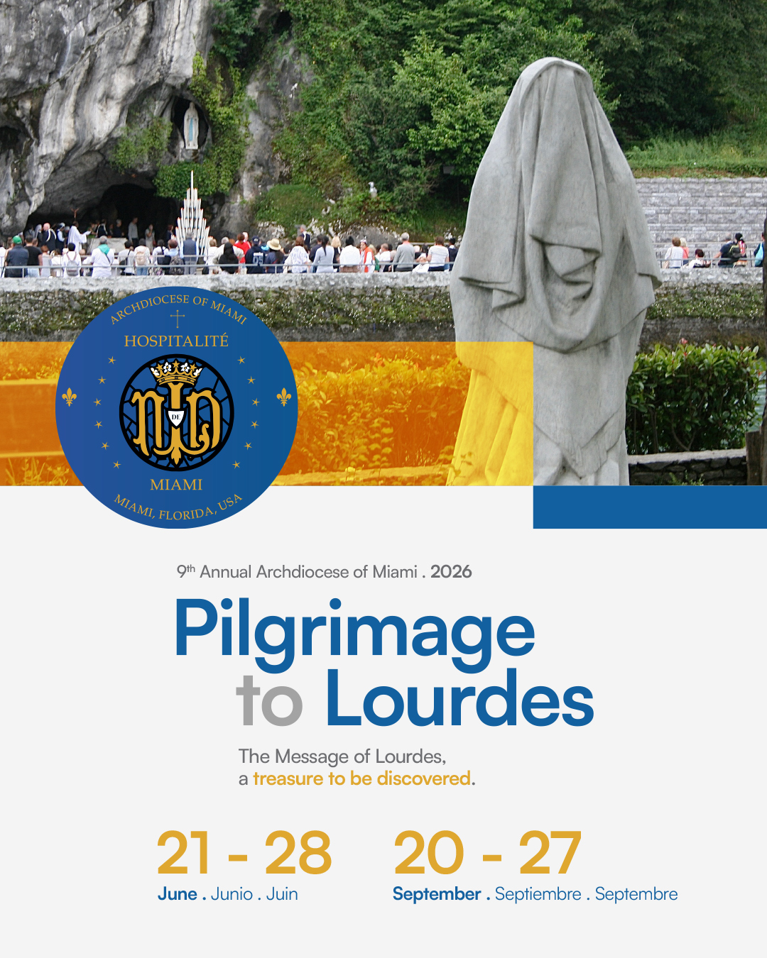Pilgrimage to Lourdes 2026