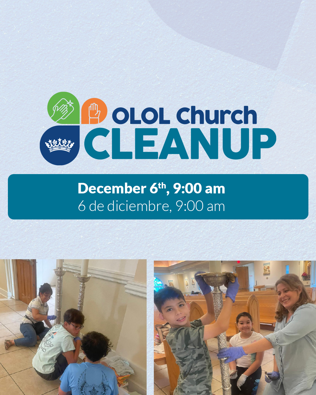 OLOL Cleanup                                                                                                                                                                                                                                                                                                