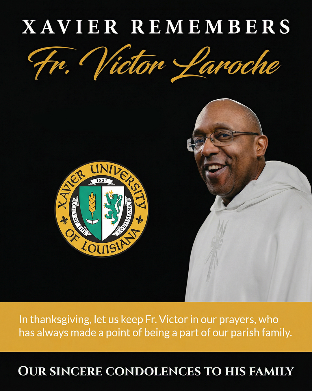 RIP - Father Victor Laroche