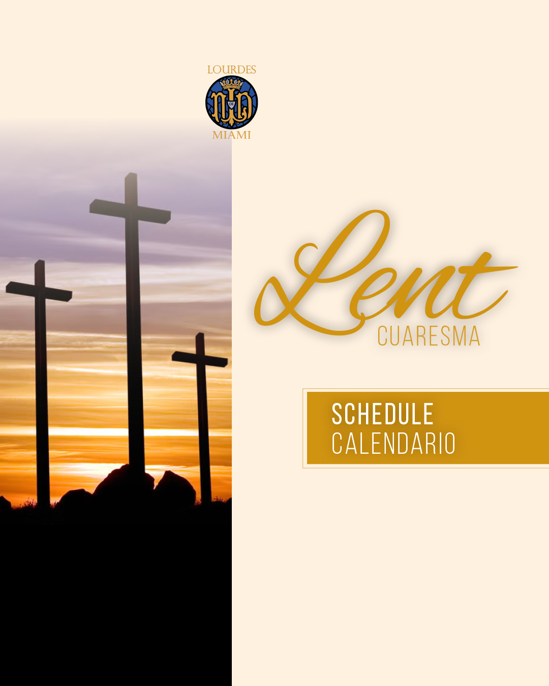 Lent Schedule 2026                                                                                                                                                                                                                                                                                          