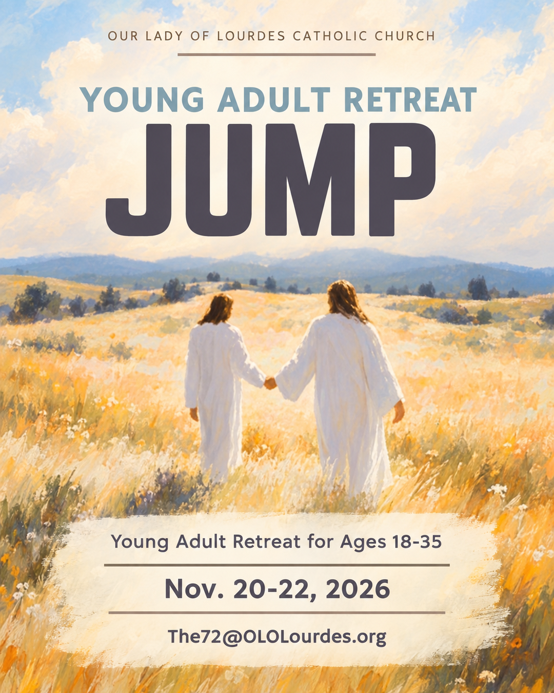 JUMP Young Adult Retreat                                                                                                                                                                                                                                                                                    