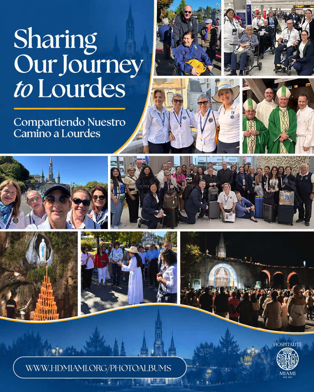Compartiendo Nuestro Camino a Lourdes                                                                                                                                                                                                                                                                       