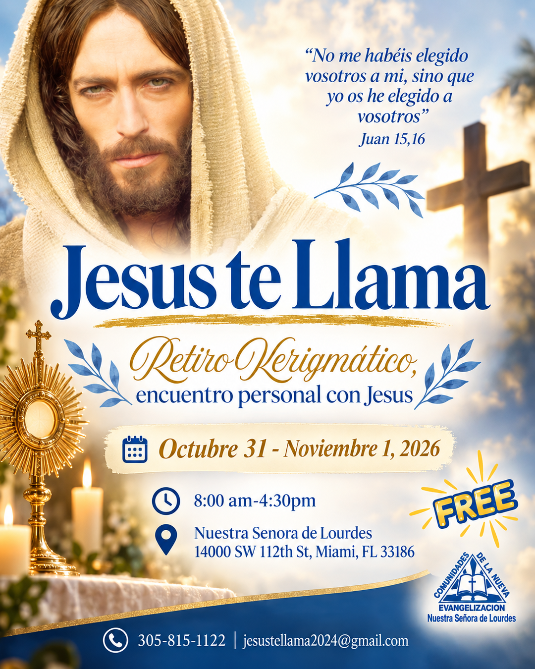 Jesus te Llama - Retiro Kerigmático                                                                                                                                                                                                                                                                        