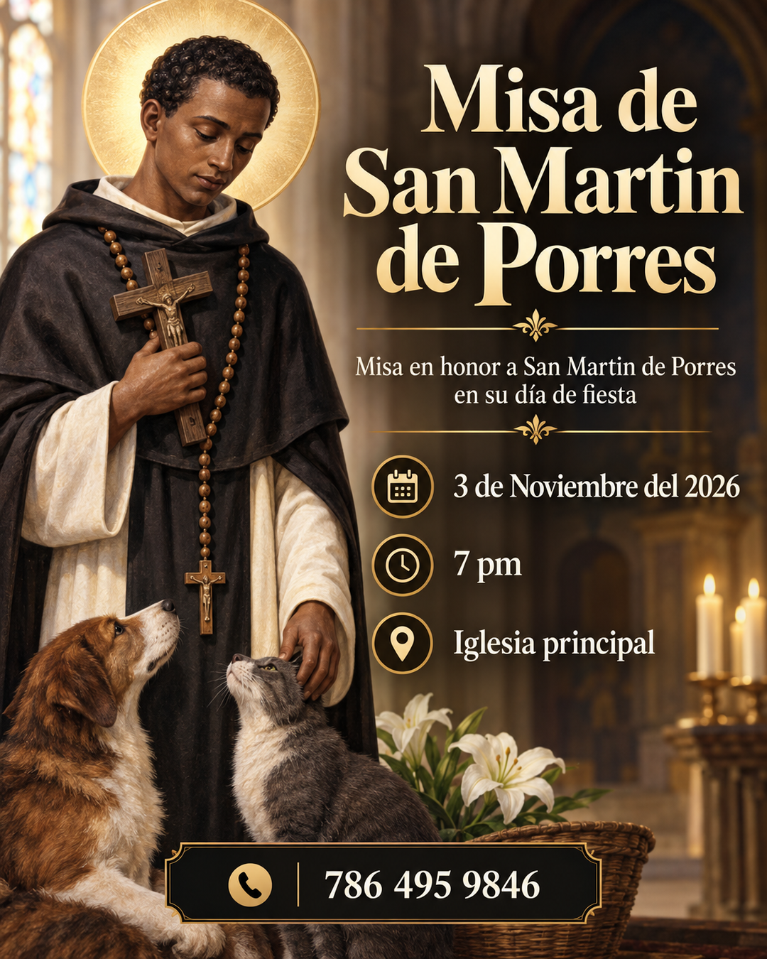 Feast Day Mass of St. Martin de Porres                                                                                                                                                                                                                                                                      