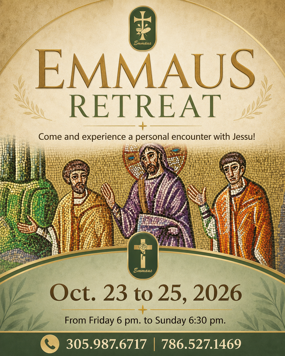 Emmaus Retreat - English Men                                                                                                                                                                                                                                                                                